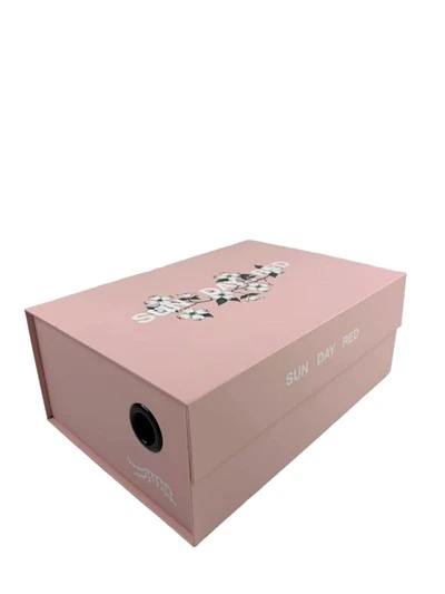 Boîte à chaussures en papier pliable